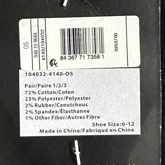 Thieves Men's Crew Socks 2 x 3pk 6-12 4 Way Stretch No Shift Fit 6 Pair, NEW - Picture 5 of 9